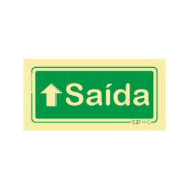 Sinal Emergência - Saída...