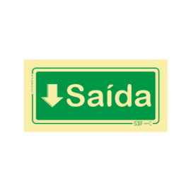 Sinal Emergência - Saída...