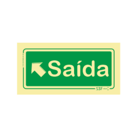 Sinal Emergência - Saída...