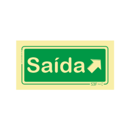 Sinal Emergência - Saída...