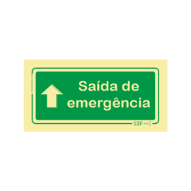 Sinal Saída de Emergência...