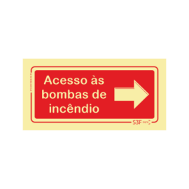 Sinal de Acesso às Bombas...
