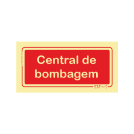 Sinal de Central de Bombagem