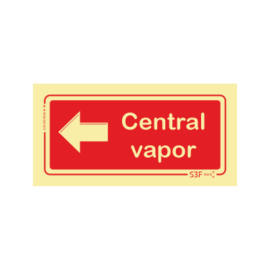 Sinal de Central Vapor com...