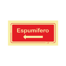 Sinal de Espumífero com...