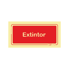 Sinal de Extintor