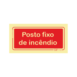 Sinal de Posto Fixo de...