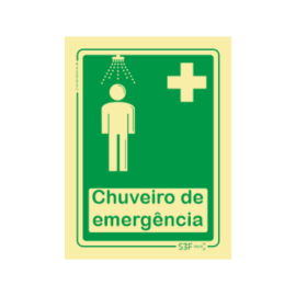 Sinal de Emergência - Chuveiro