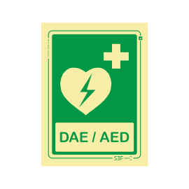 Sinal de DAE/AED...