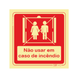 Sinal de Não Usar em Caso...