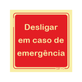 Sinal de Desligar em Caso...