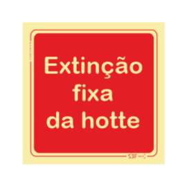 Sinal de Extinção Fixa da...