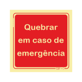 Sinal Quebrar em Caso de...