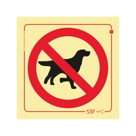 Sinal Proibição - Animais...