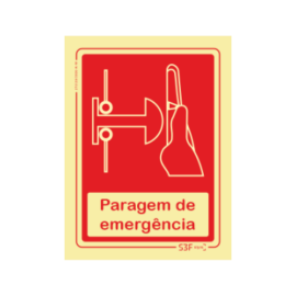 Sinal Paragem de Emergência